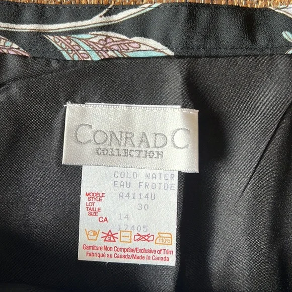 Floral Black and White Skirt Set - Picture 10 of 15